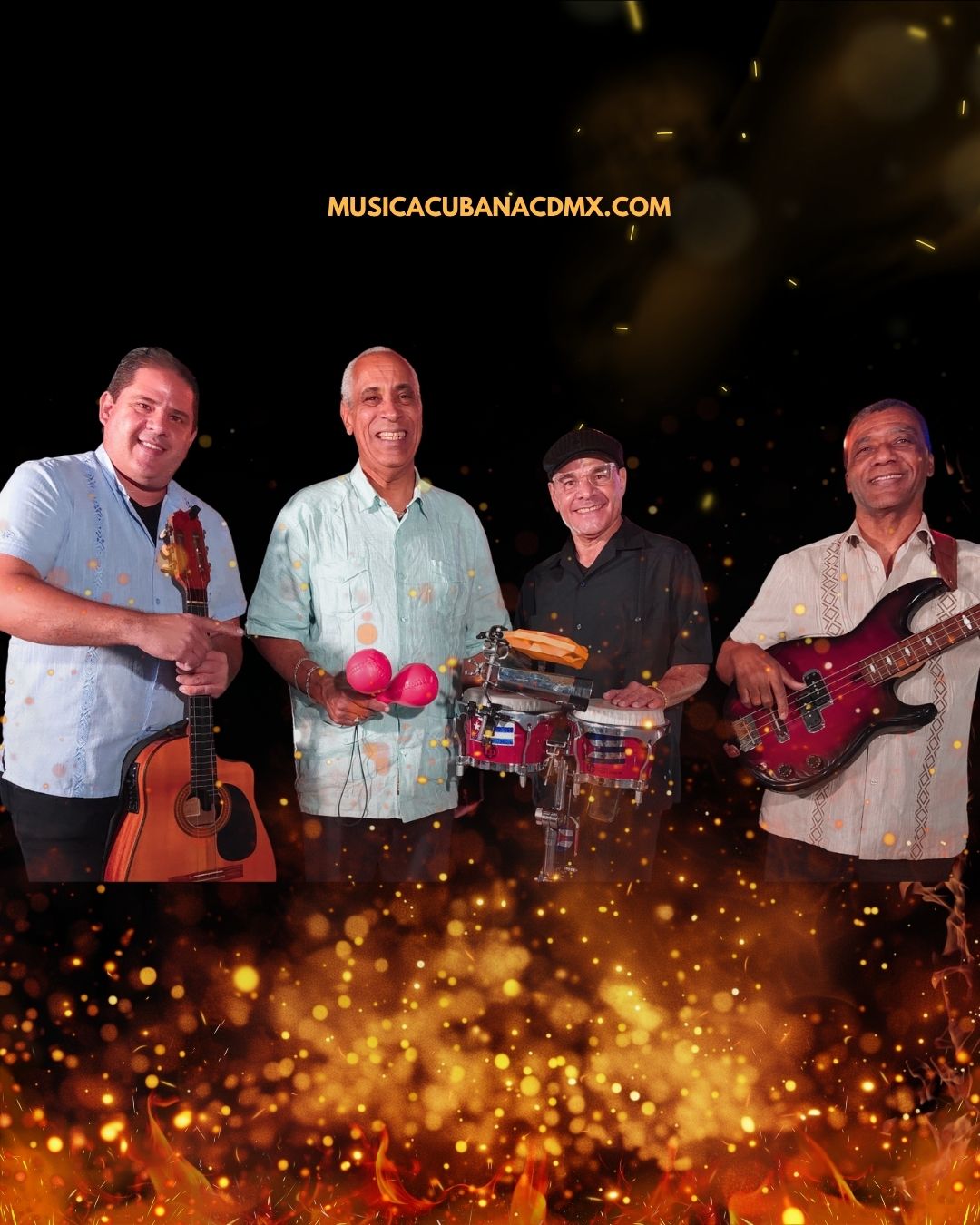 Grupo de música cubana en vivo en la Ciudad de México
